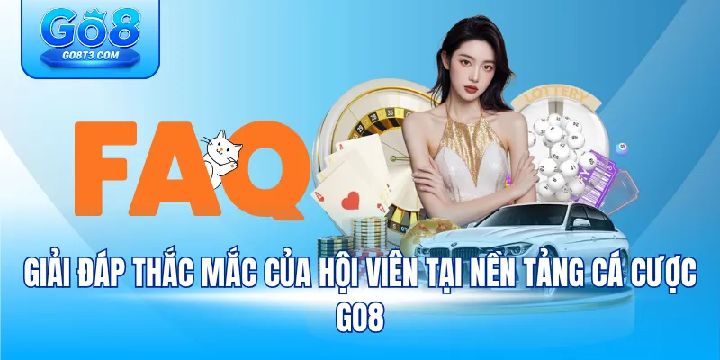 Giải đáp thắc mắc của hội viên tại nền tảng cá cược GO8